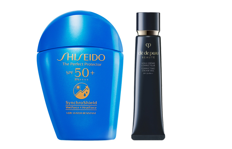 SHISEIDO ZISHENGTANG CPB изоляционный синий жирный водный динамический набор макияжа прозрачная солнцезащита коррекция тона кожи 50мл/150мл+37мл — фото 2