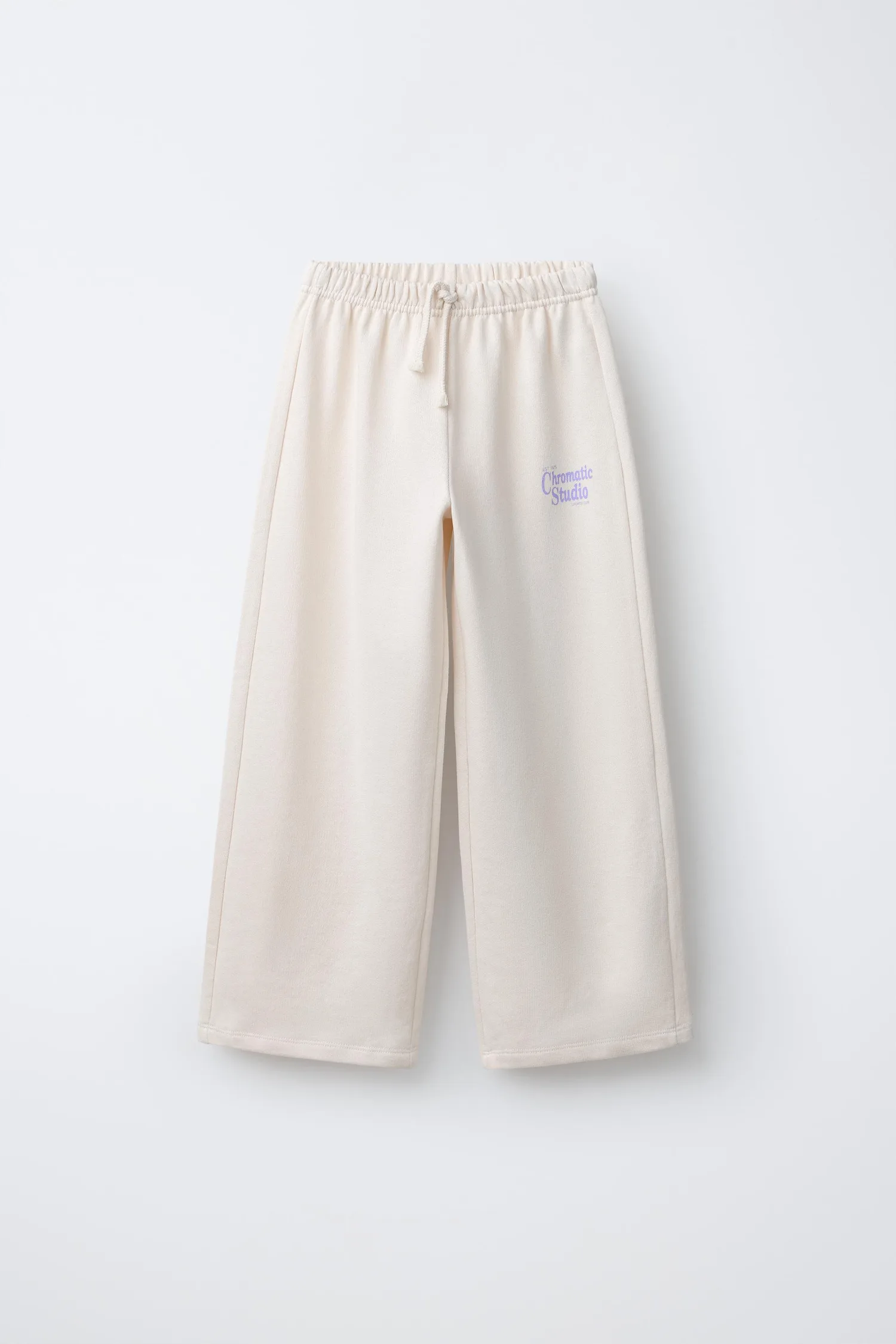 Zara Широкие текстовые брюки