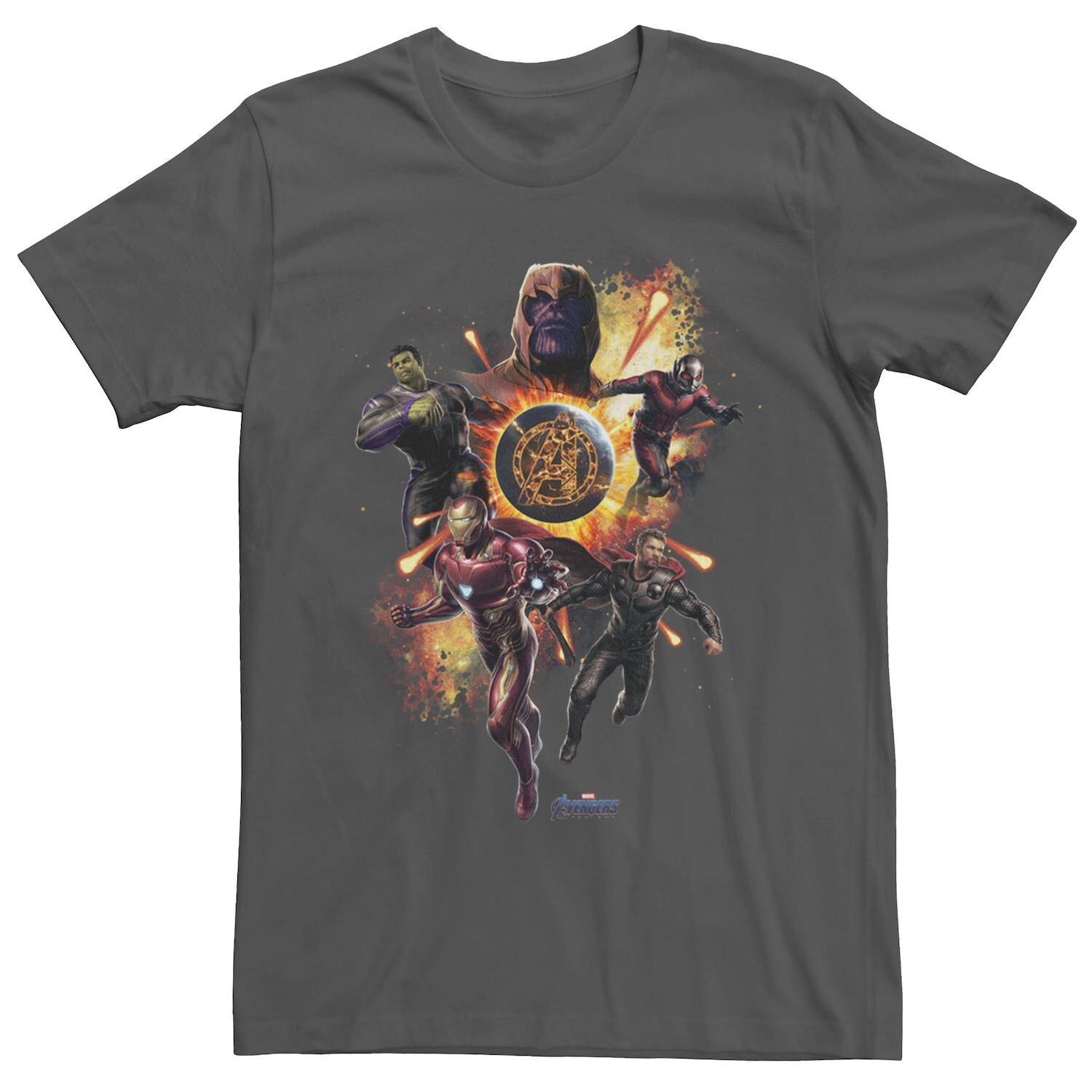 

Мужская футболка с эффектом взрыва «Marvel Avengers Endgame Planet» Star Wars