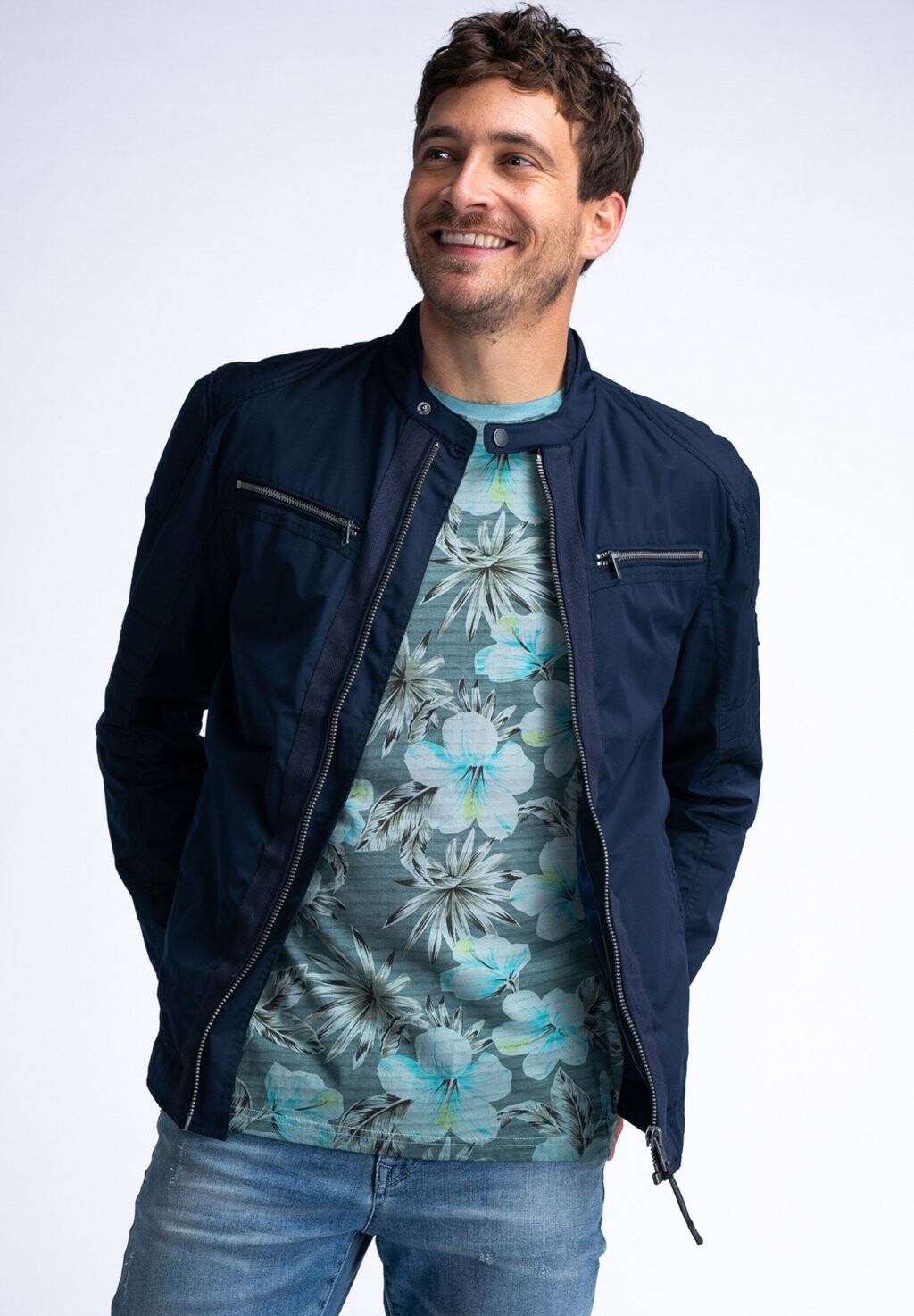 

Легкая куртка Petrol Industries, темно-синяя, Синий, Легкая куртка Petrol Industries, темно-синяя