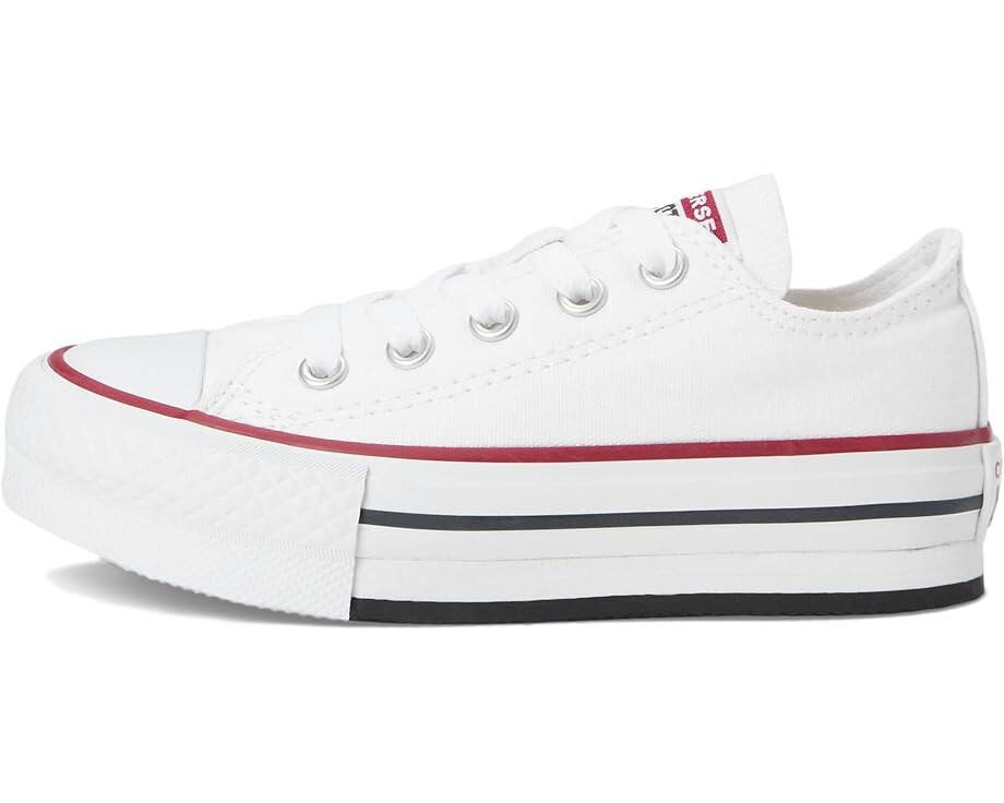 Кроссовки Converse Kids Chuck Taylor All Star Eva Lift Platform, цвет White/Garnet/Navy 2 — фото 4
