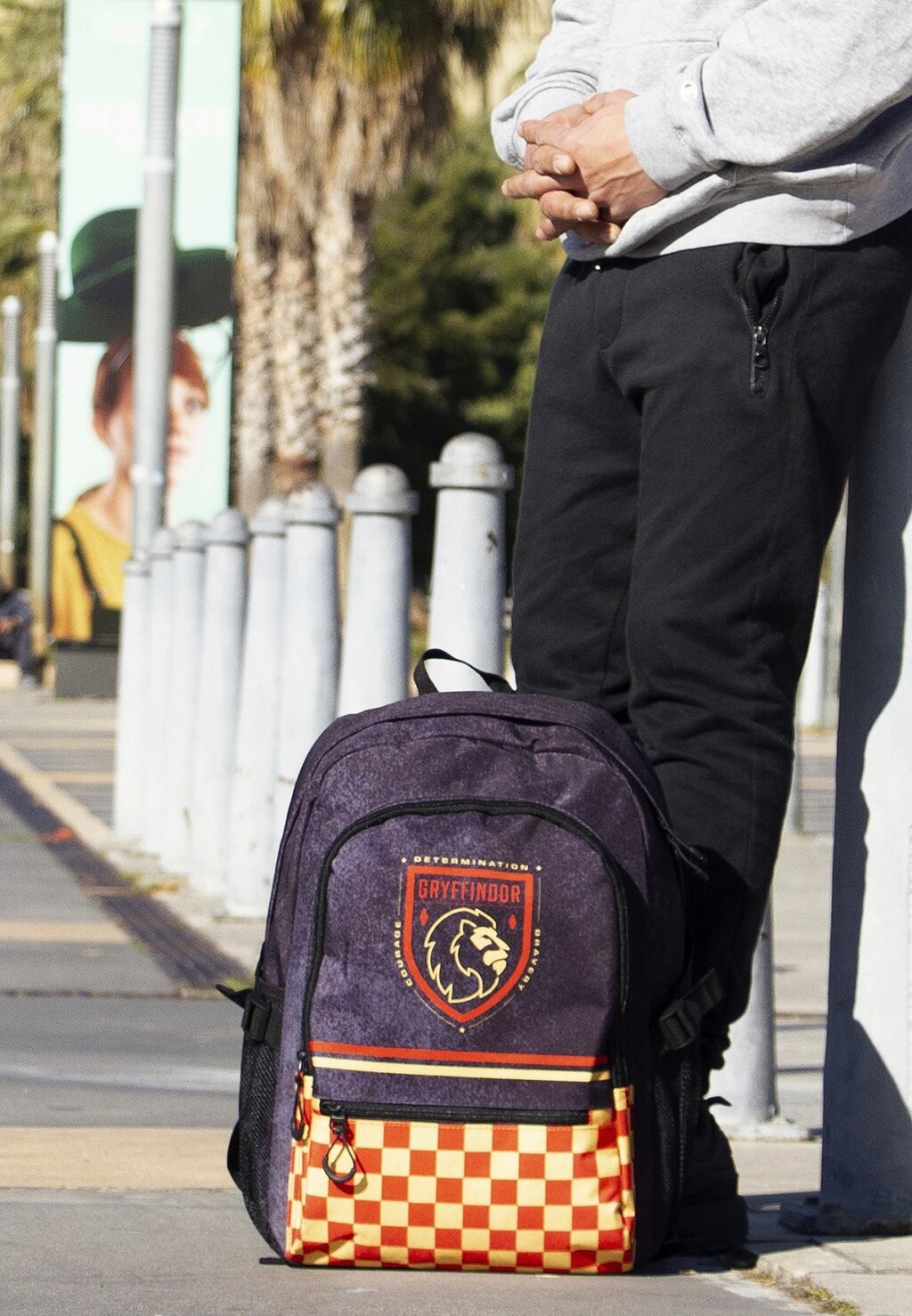 

Рюкзак HARRY POTTER FIGHT HIGH SCHOOL Karactermania, черный