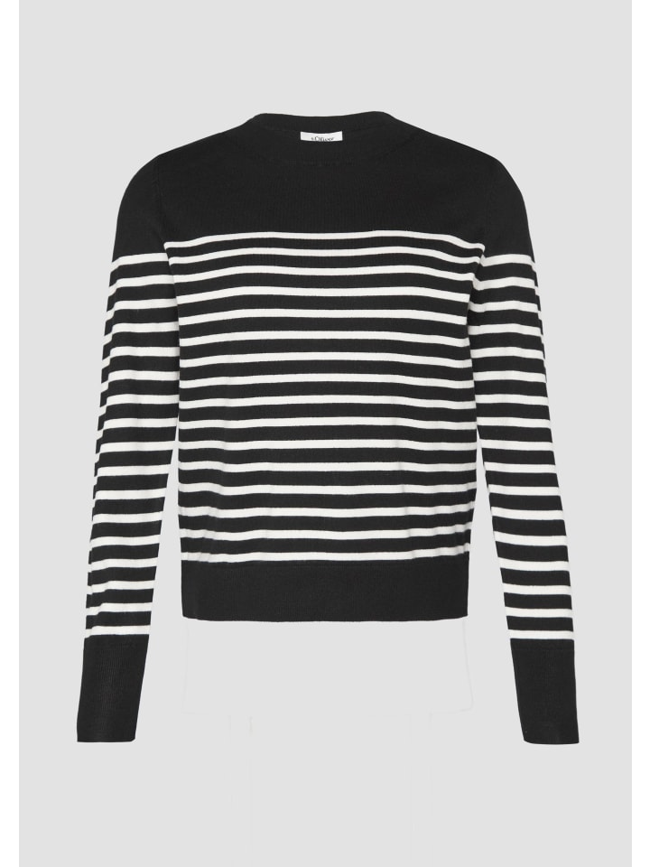 

Вязаный свитер в цвете 99G1_черный s.Oliver