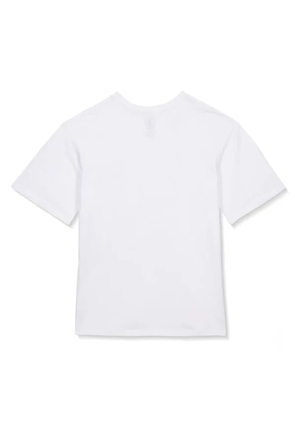 Заготовки для футболок tee stone, базовая футболка Volcom, White — фото 4