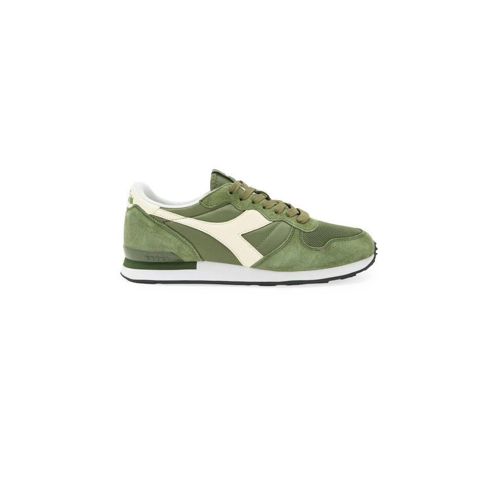 

Зеленые кожаные кроссовки Diadora