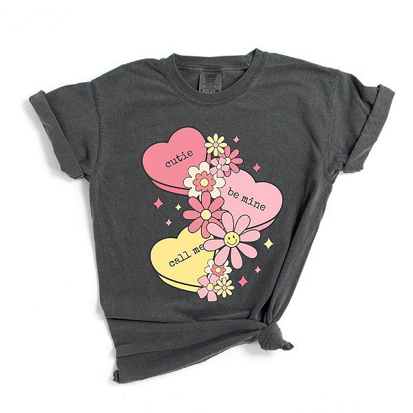 

Футболка Retro Valentine Hearts Simply Sage Market