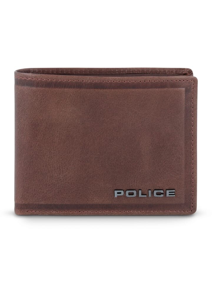 

Кошелек Police, коричневый