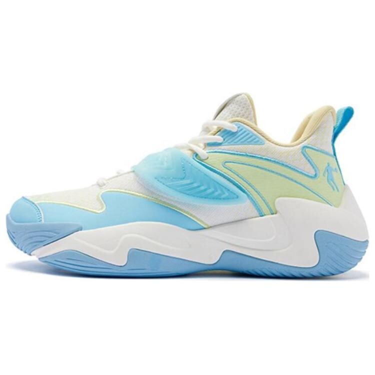 

Баскетбольные кроссовки Basketball Shoes Men Low-Top Rolled Cloud Blue Qiaodan