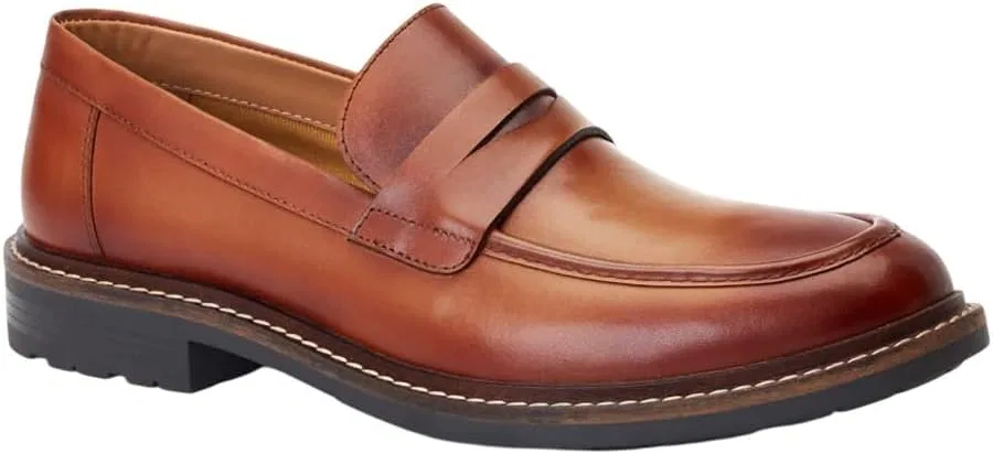 Лоферы кожаные Base London Ivey, Burnt Tan