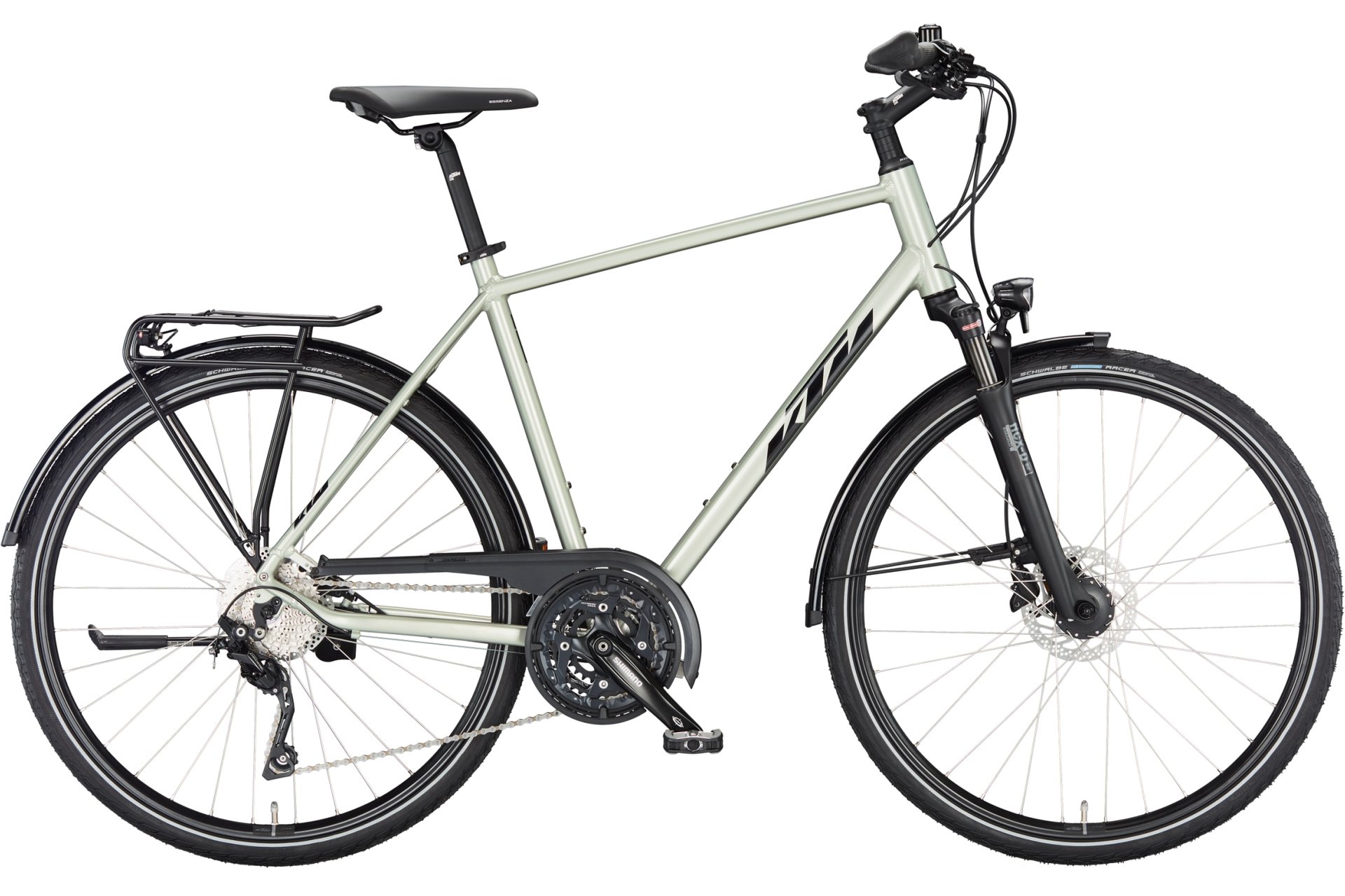 

Трекинговый велосипед Ktm Life conquest - 28 дюймов - diamant, silber | dew silver (black+orange)