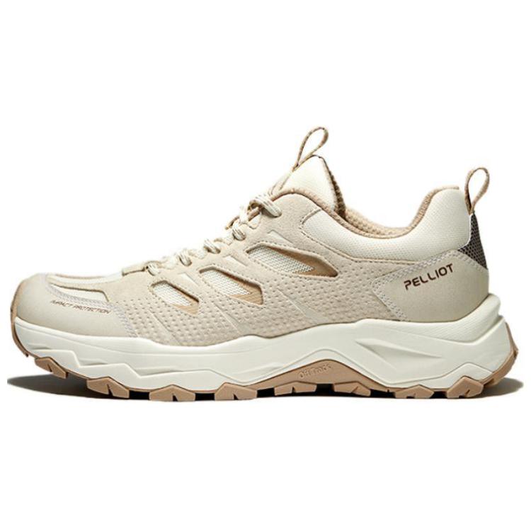 

PELLIOT Женские походные кроссовки Wilderness Cushioning с амортизацией и износостойкостью низкие светло-хаки, цвет Light Khaki