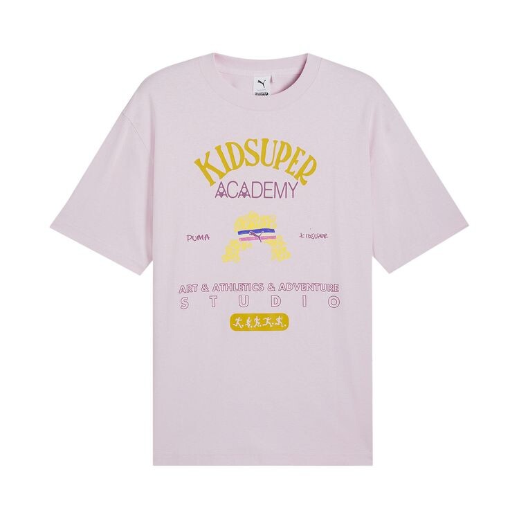 

Футболка Puma x KidSuper Graphic Tee Pearl Pink, розовый