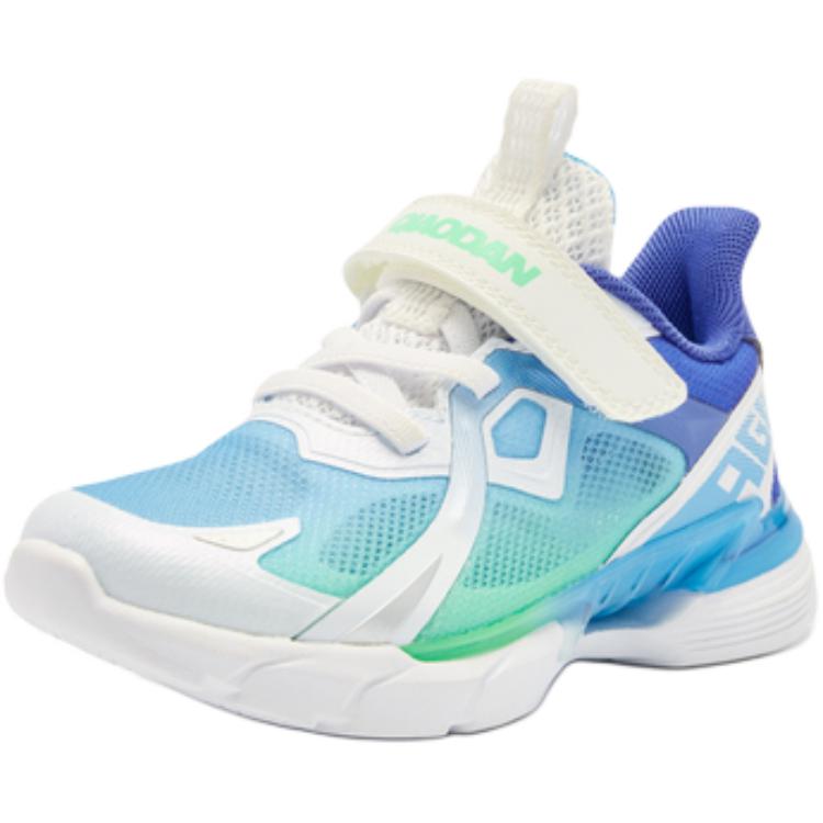 QIAODAN Антиударные кроссовки Low Top для малышей White Blue Infant And Toddler — фото 4