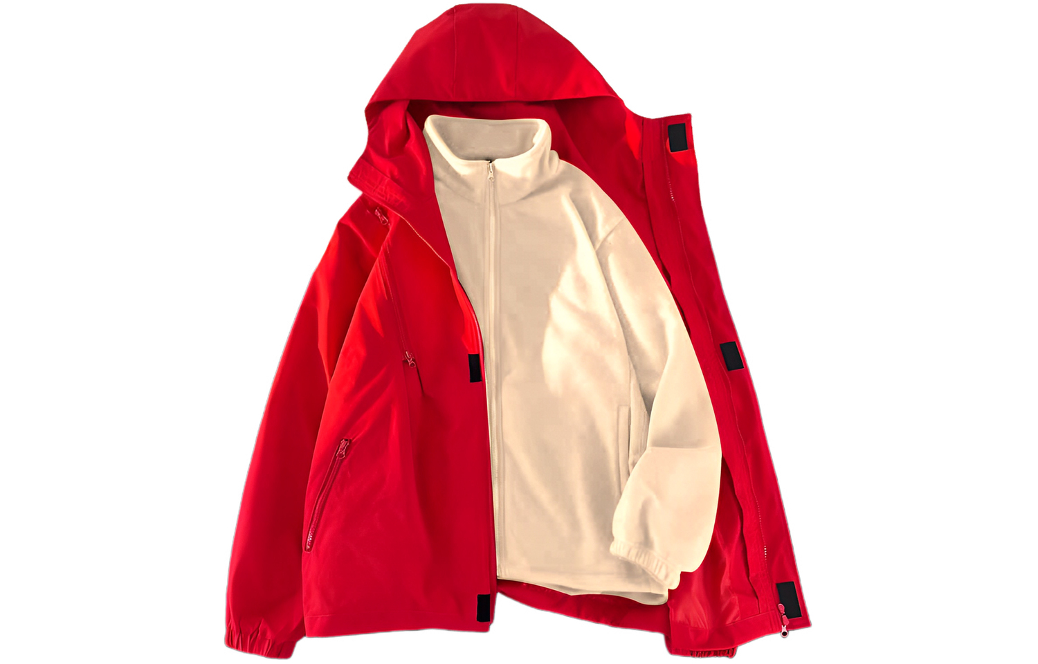 

WARRIOR Куртка-ветровка унисекс, Two-Piece Set Red