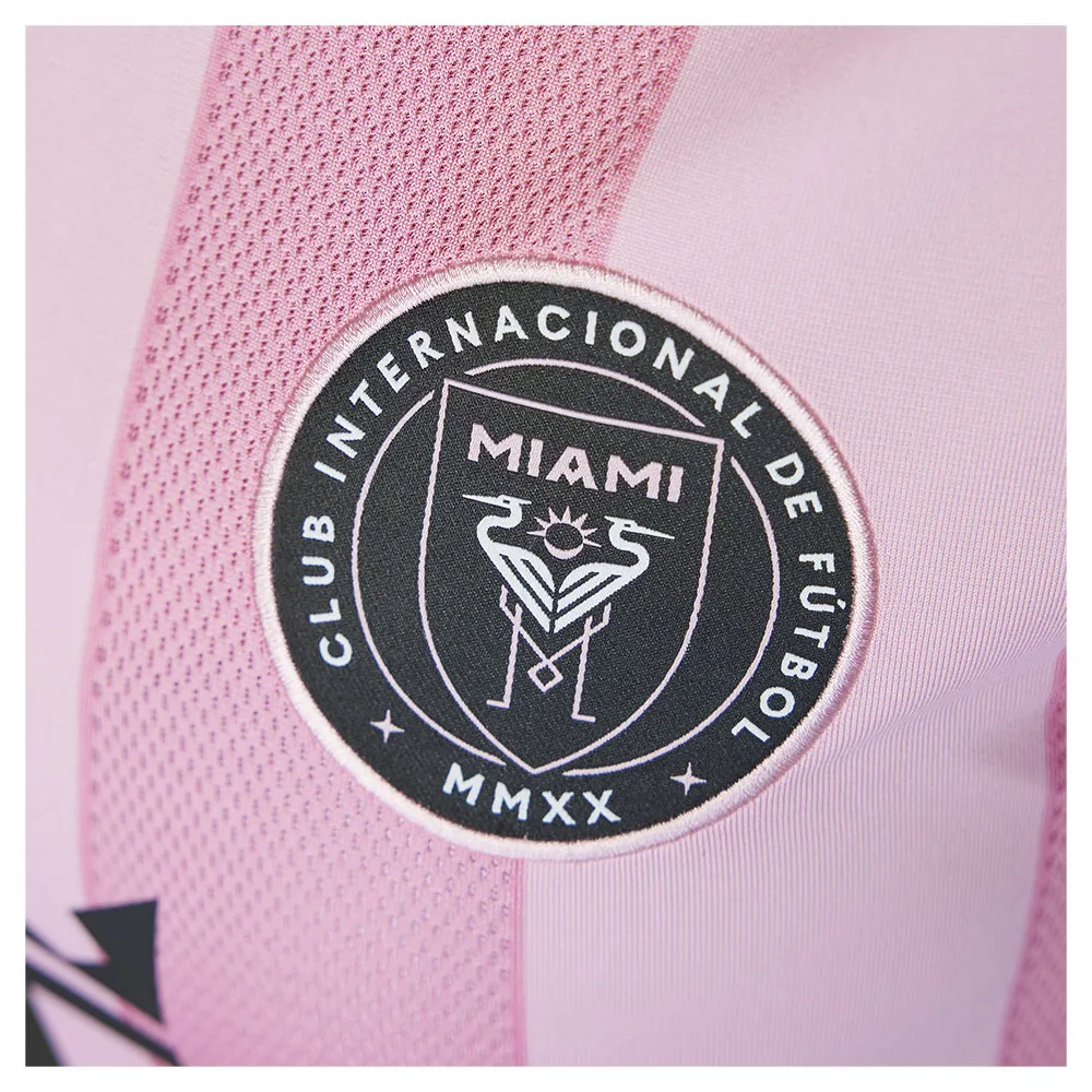 Футболка с коротким рукавом adidas Inter Miami CF 25/26 Messi home Woman, розовый — фото 4