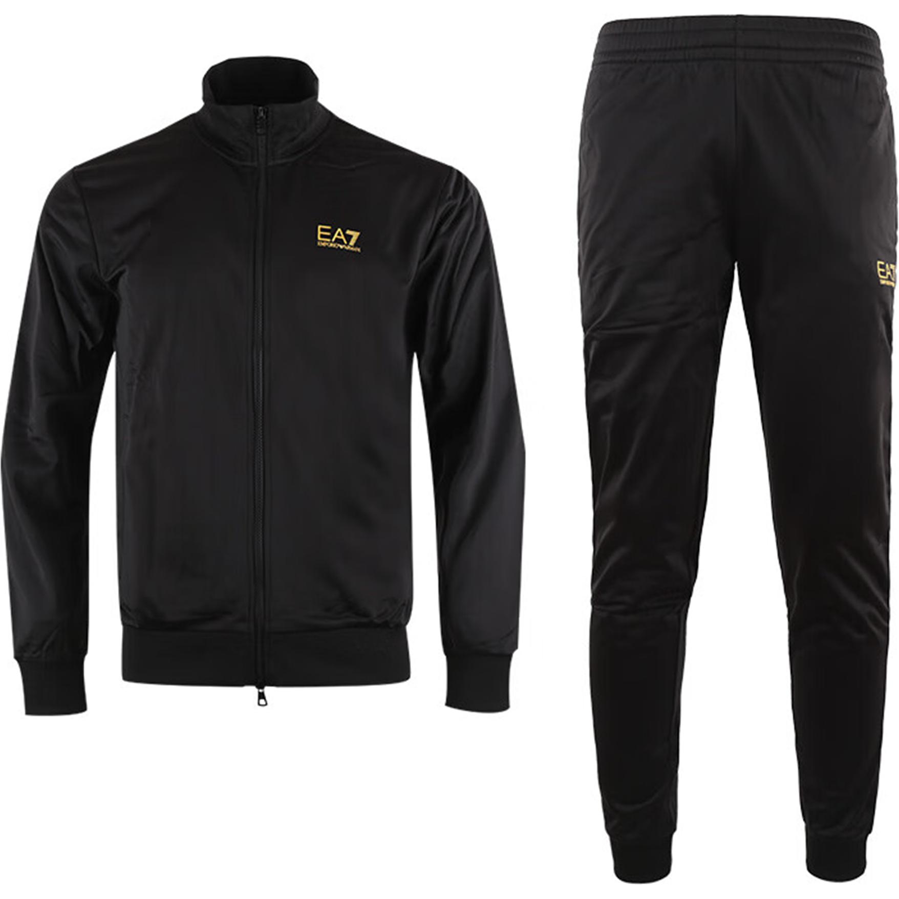 

EMPORIO ARMANI EA7 Повседневная спортивная мужская черная одежда