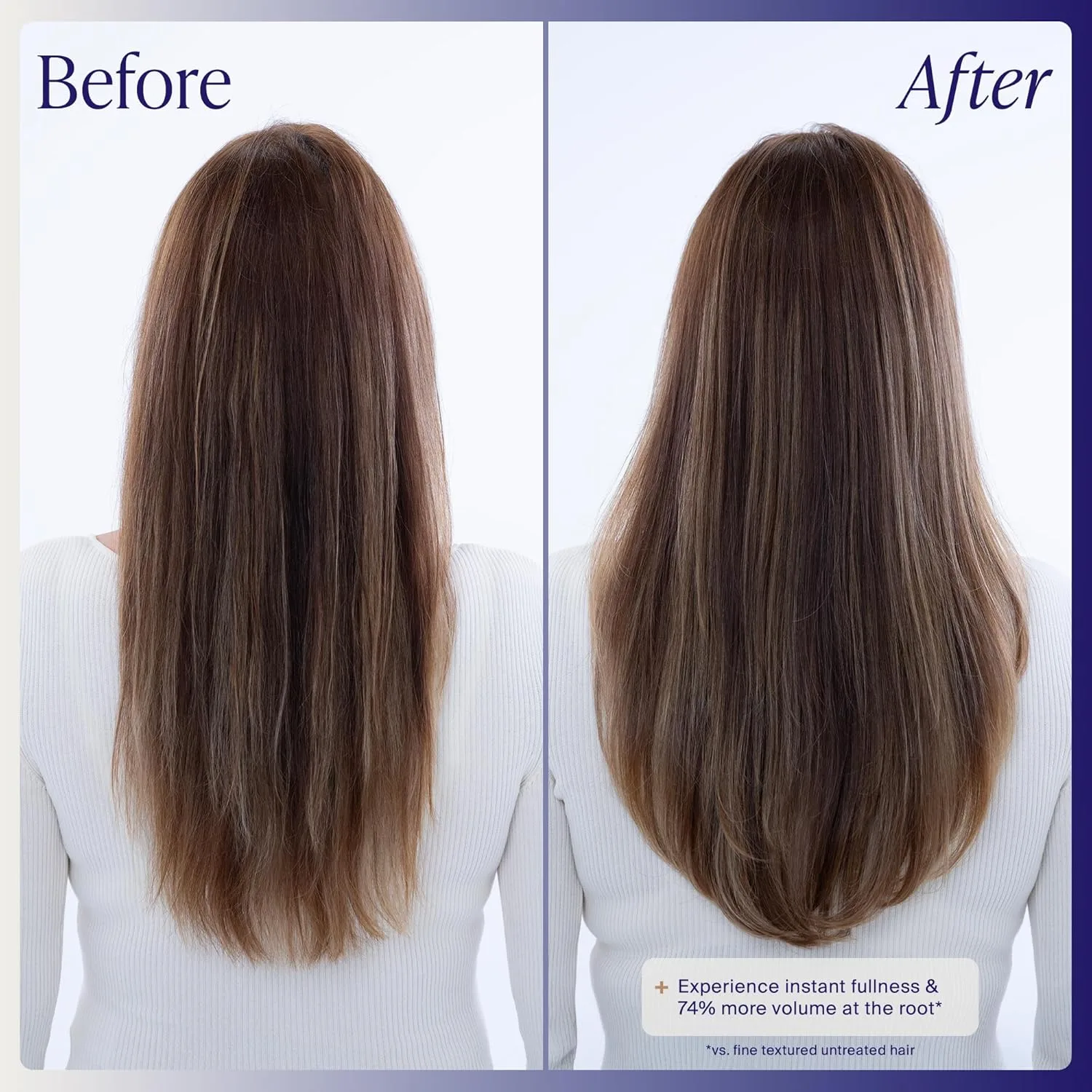 Кондиционер Kenra Platinum Truly Thickening | Придает волосам объем и густоту | Уменьшает объем | Легкая текстура | Для тонких и редких волос | Без сульфатов | Безопасен для окрашенных волос 1000 мл (1 шт.) — фото 4