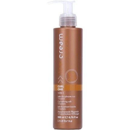 

Мороженое Curly Plus Curl One 15 в 1 дисциплинирующее молочко 200мл, Inebrya