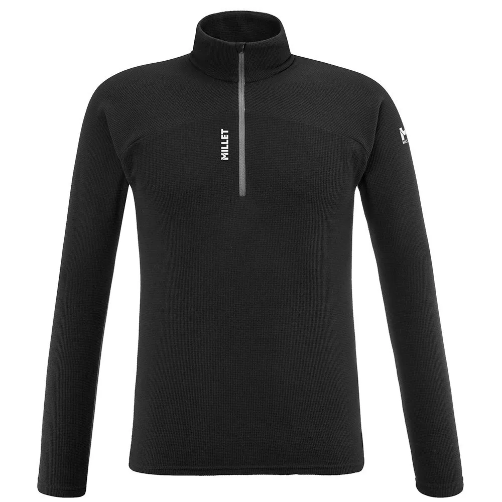 

Флис Millet K Lightgrid half zip, черный