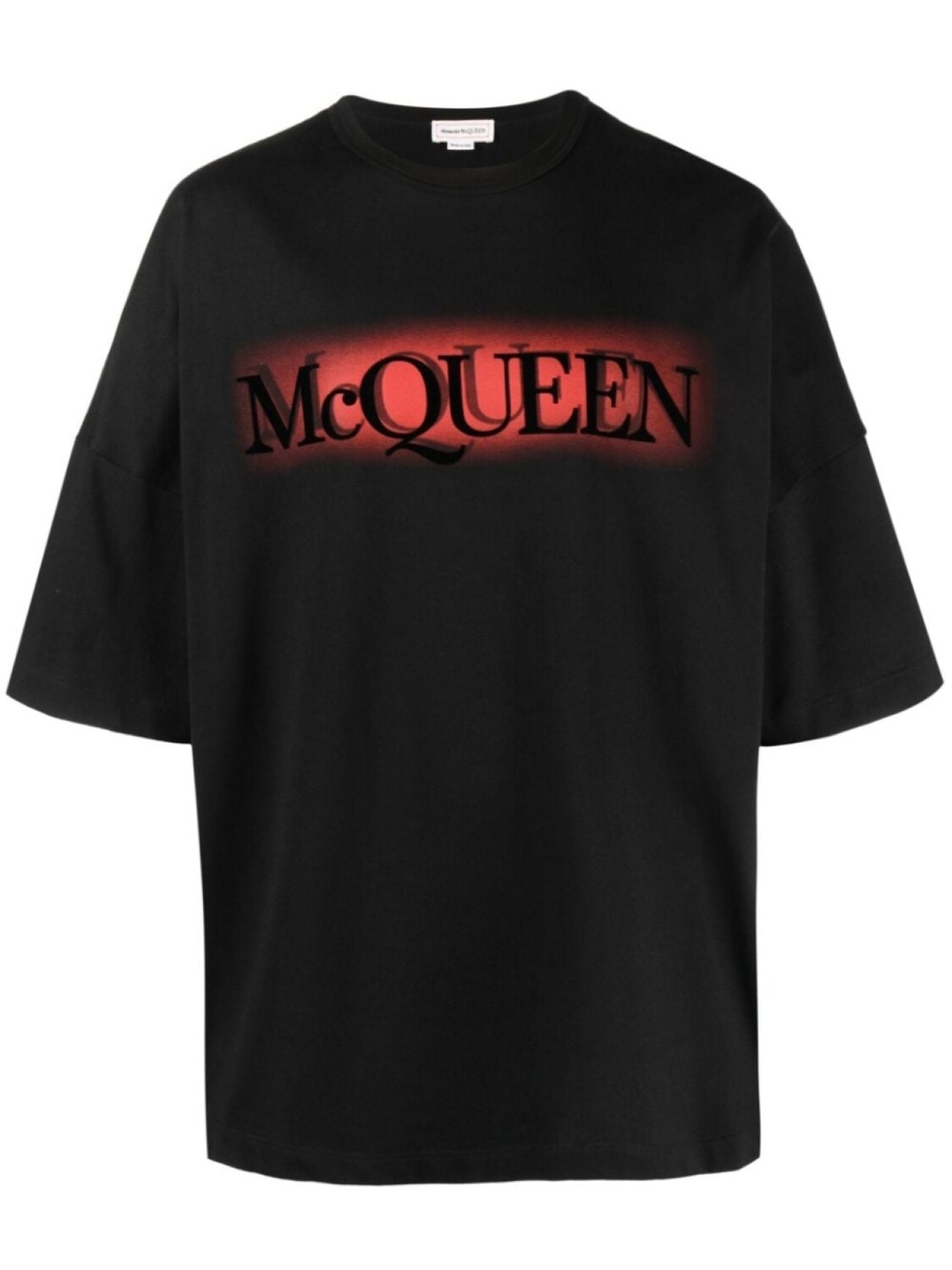 

Alexander McQueen футболка с логотипом, черный