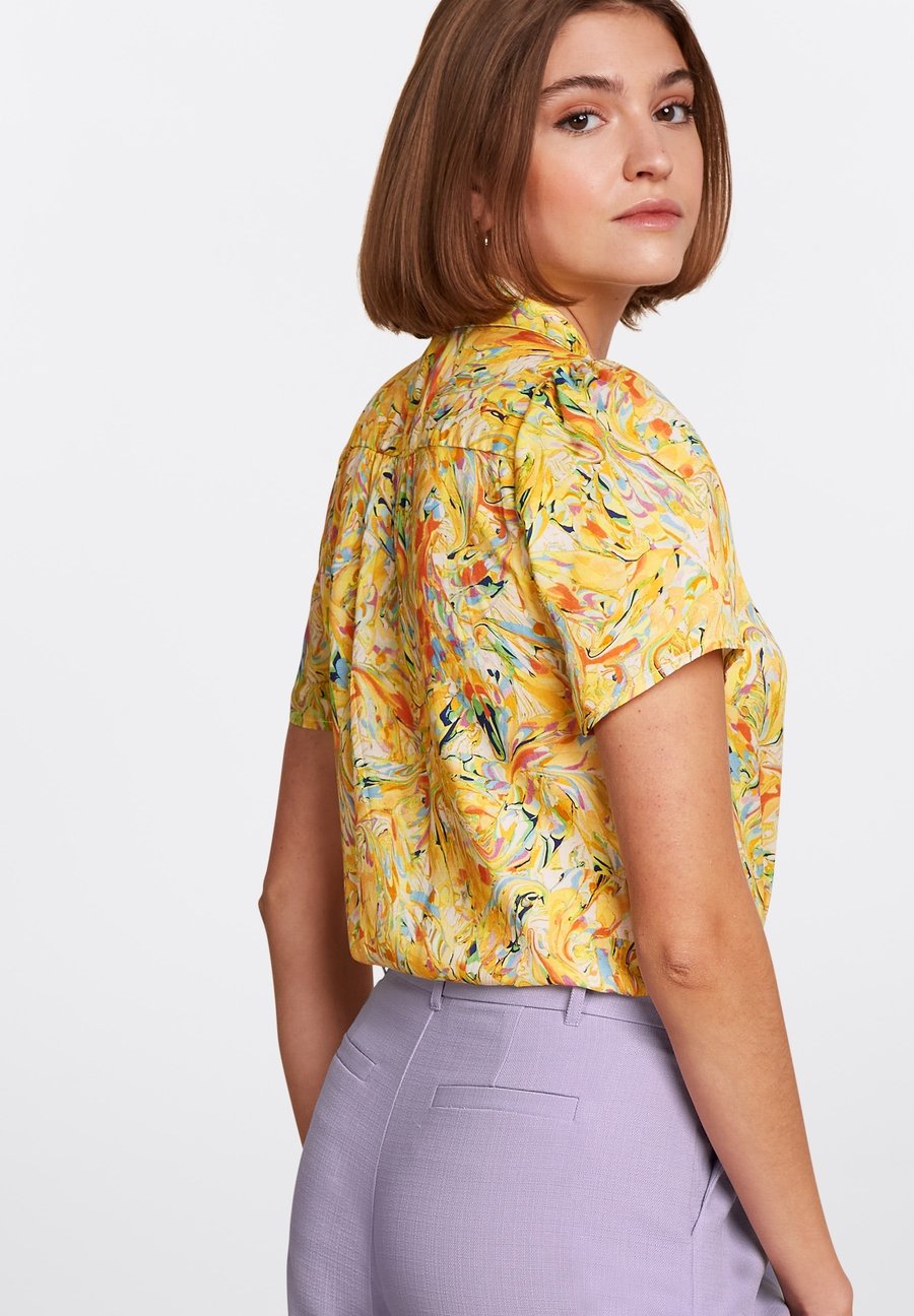 

Блуза King Louie MAISIE LAUNDREY, Cream/Gold/Yellow/Yellow