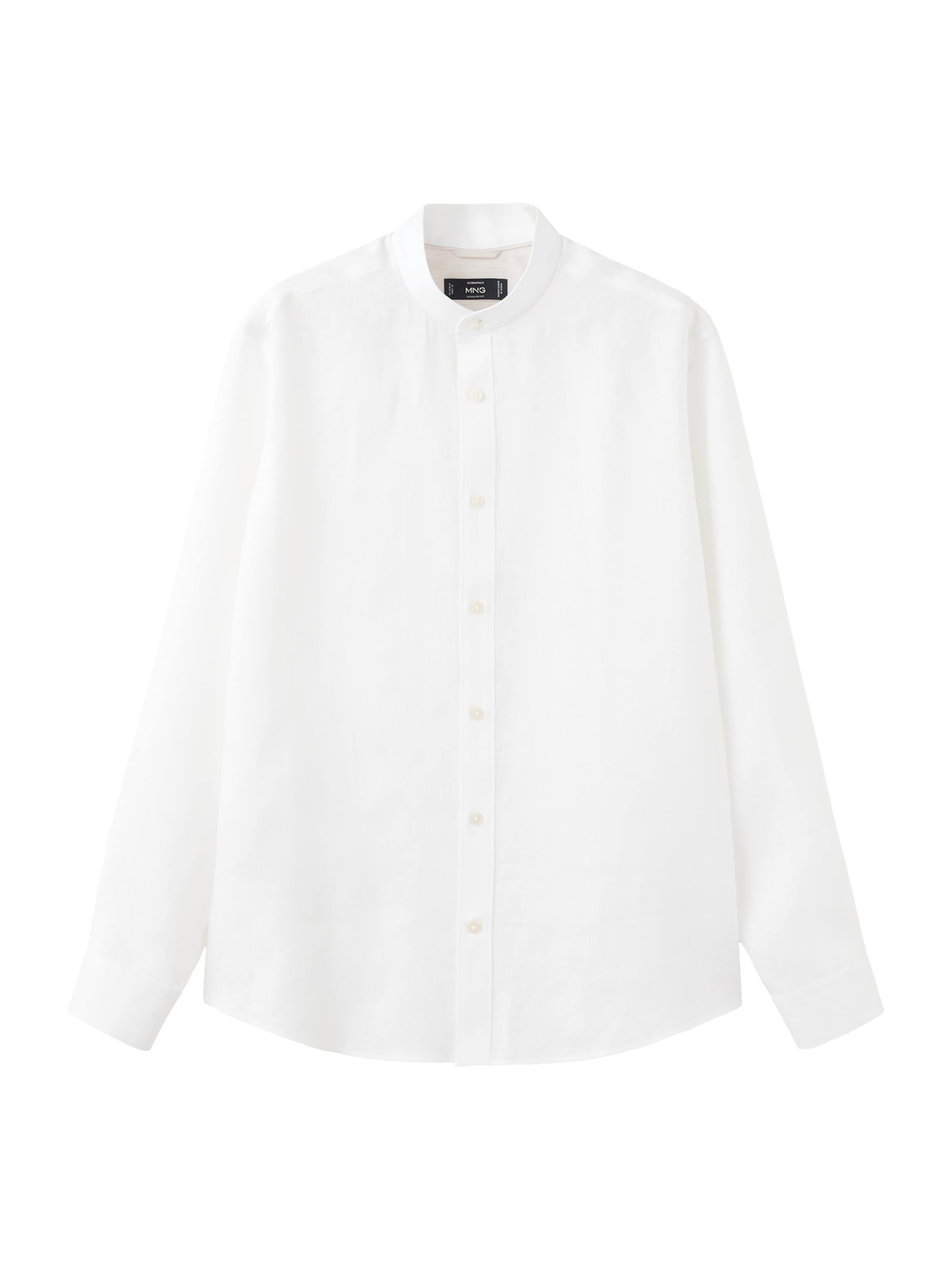 

MANGO MAN Рубашка на пуговицах 'CHENNAI' Regular fit в белом цвете