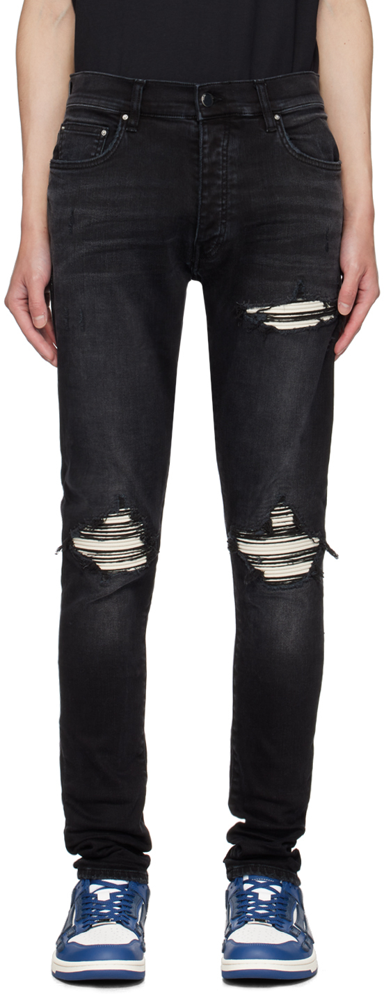 

Черные джинсы MX1 Ultrasuede AMIRI, Vintage black