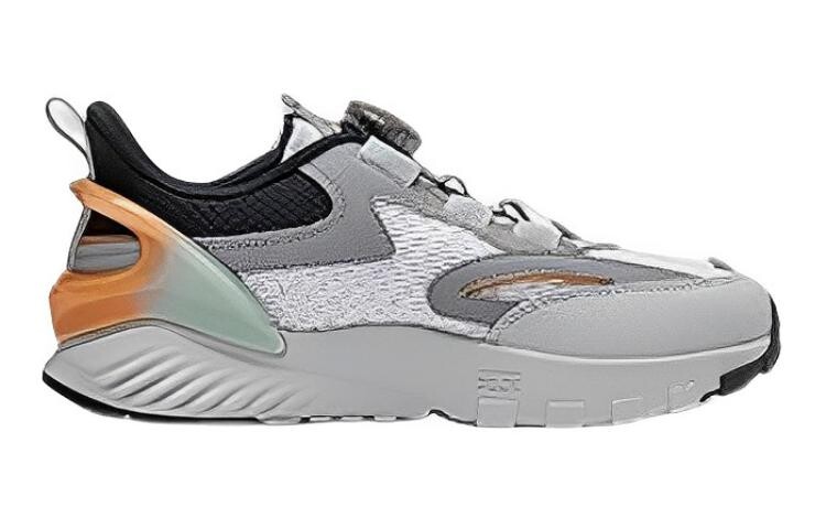 Кроссовки LINING YOUNG Kids Lifestyle Shoes GS Low-top Gray, темно-серый — фото 2