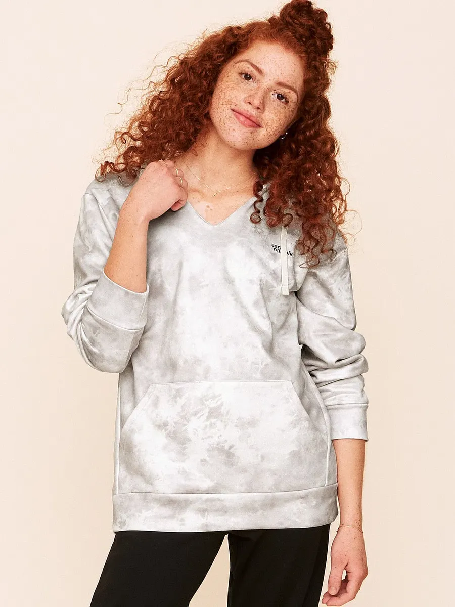

Пуловер Faye с капюшоном Adore Me, цвет Tea Stain Print