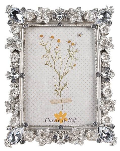 

Фоторамка Clayre & Eef 2F1106, серебряный