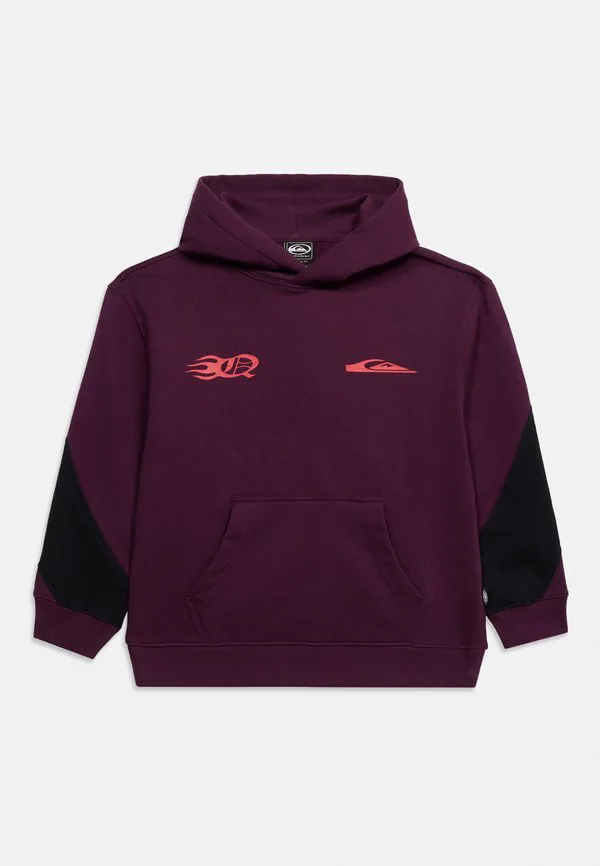 Худи с изображением трезубца меркурия Quiksilver, Potent Purple — фото 3