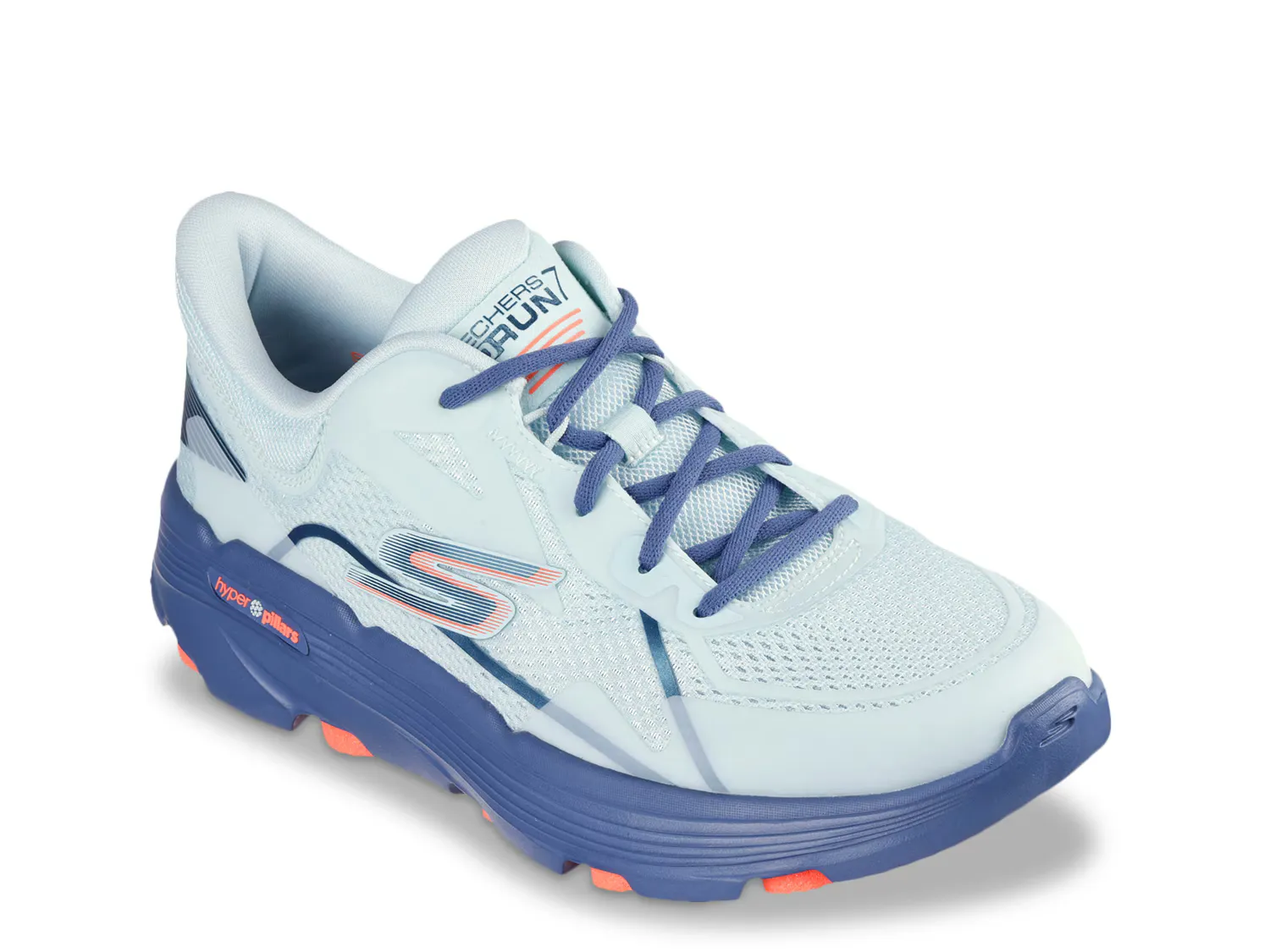 

Кроссовки GO Run 7.0 Interval Sneaker Skechers, светло-голубой, Синий, Кроссовки GO Run 7.0 Interval Sneaker Skechers, светло-голубой