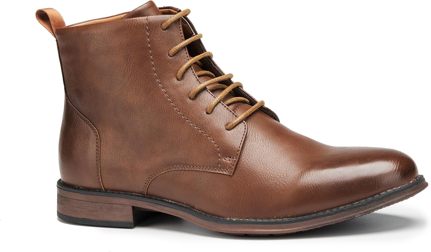 

Мужские классические деловые ботинки на шнуровке, повседневные ботильоны с отделкой Оксфорд Generic, коричневый