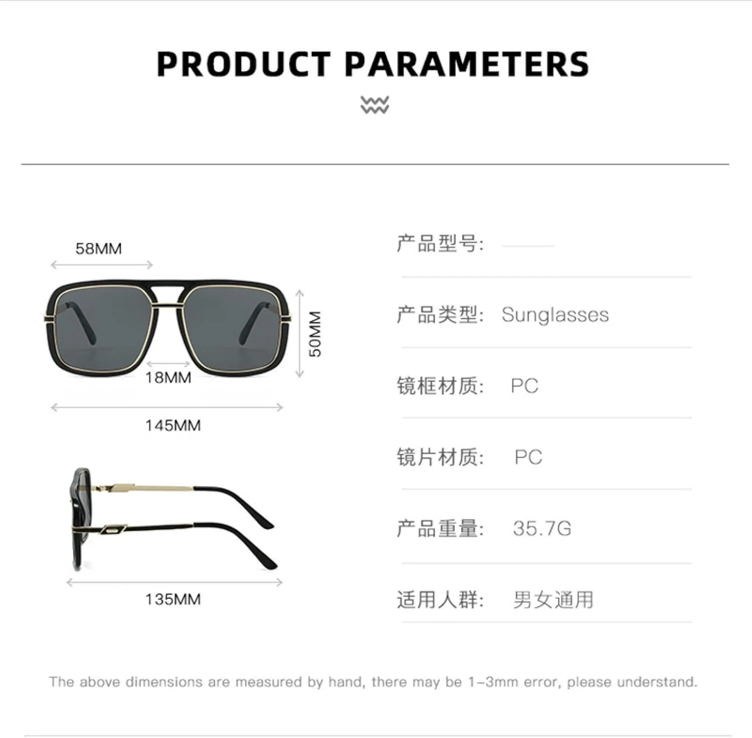 

Солнцезащитные очки в стиле стимпанк, винтажные, ретро, ​​классические, металлические, для мужчин и женщин, модные очки с защитой от УФ-излучения UV400 TKKTLLT, C3