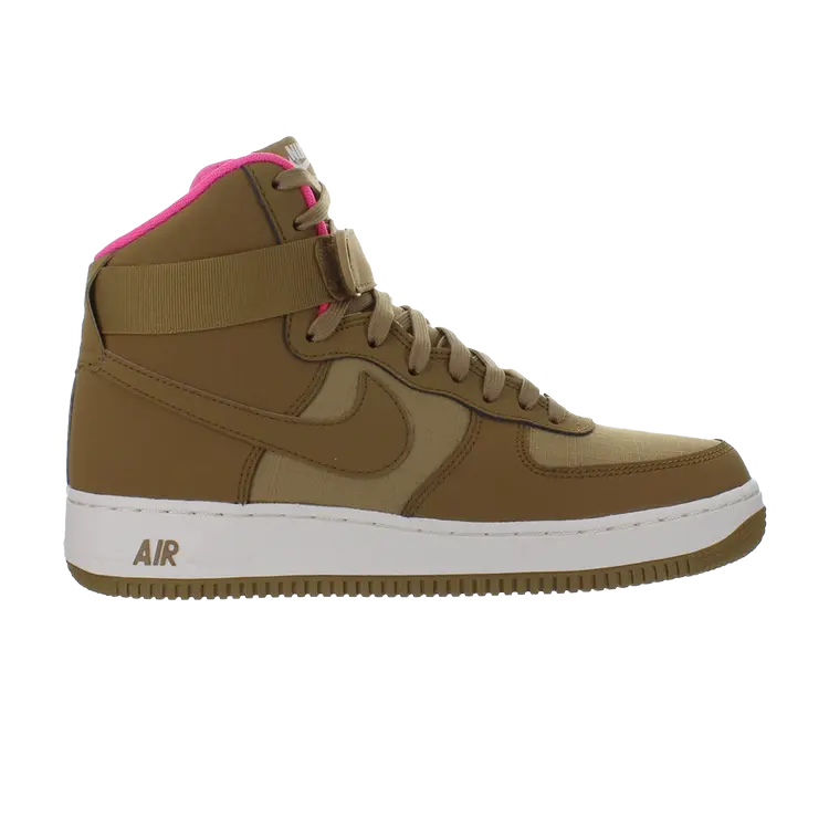 

Кроссовки Nike Air Force 1 High '07 'Golden Tan', загар, Коричневый, Кроссовки Nike Air Force 1 High '07 'Golden Tan', загар