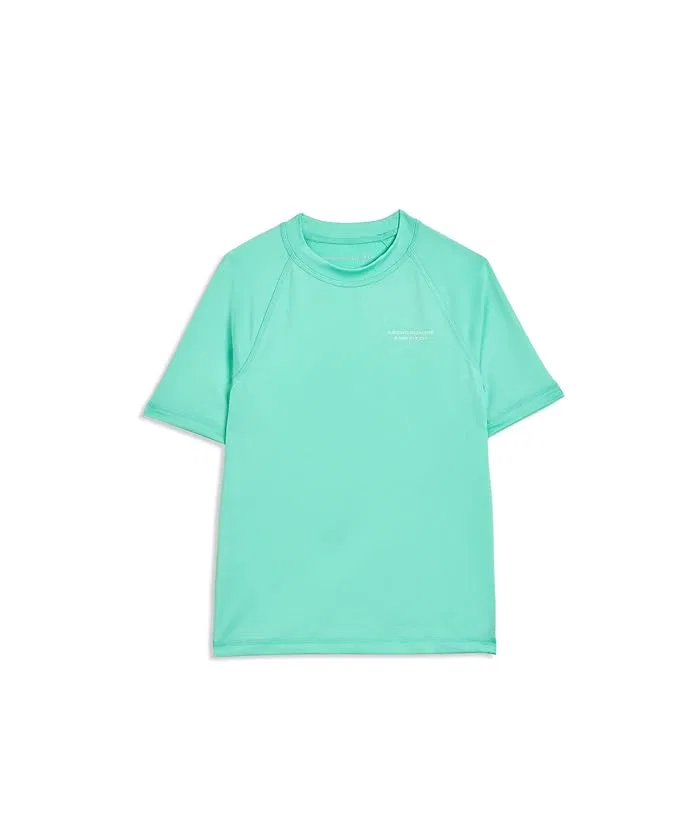 Рашгард Core Short Sleeve abercrombie kids, Beach Glass