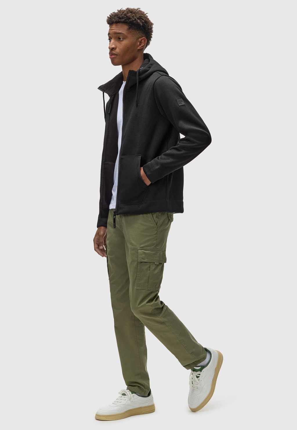 

Толстовка на молнии FABIAN Ragwear, черный