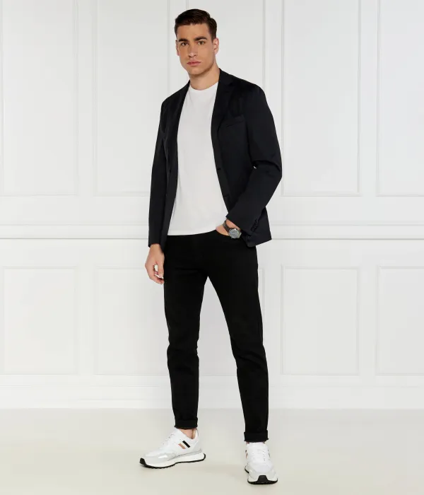 Элегантная куртка p-hanry-j Slim fit Boss, синий — фото 2