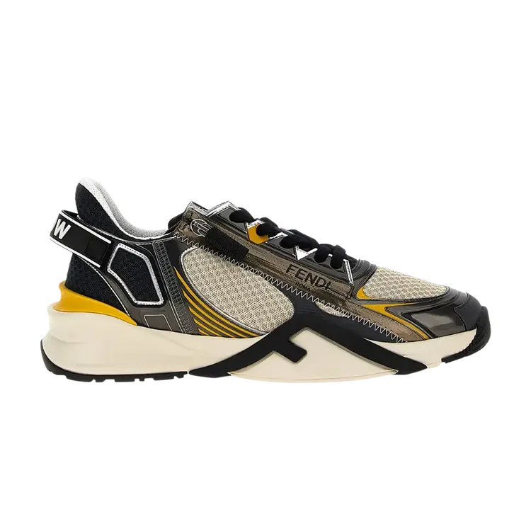 Кроссовки Fendi Flow, желтый