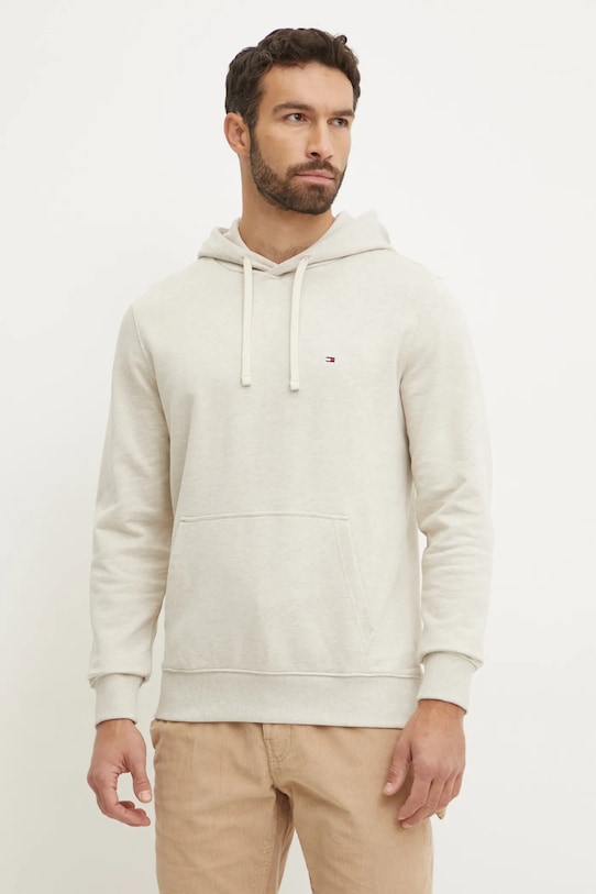 

Хлопковая толстовка Tommy Hilfiger, серый
