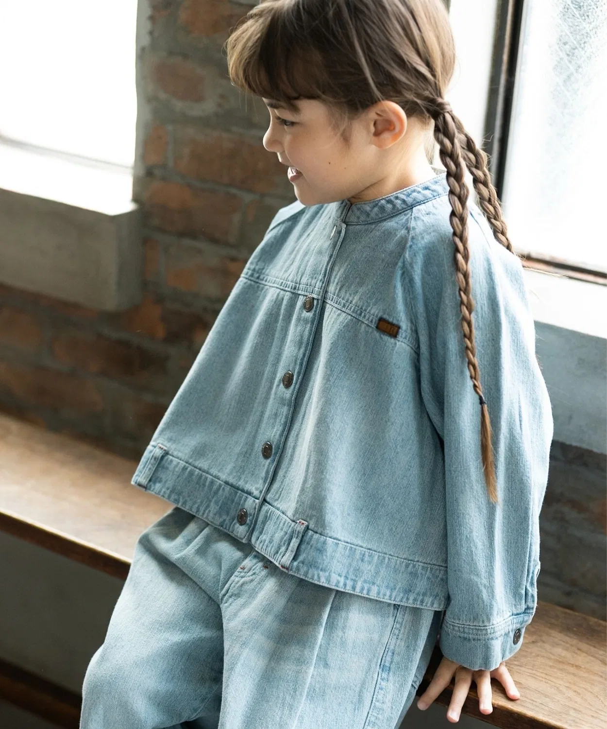 Детская джинсовая куртка Atelier Denim.RIO, синяя