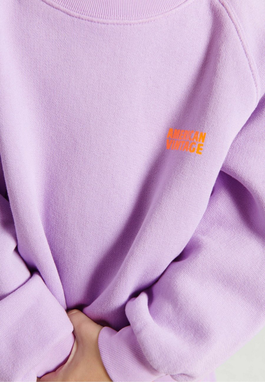 Толстовка American Vintage IZUBIRD, Parme Vintage/Mauve — фото 4