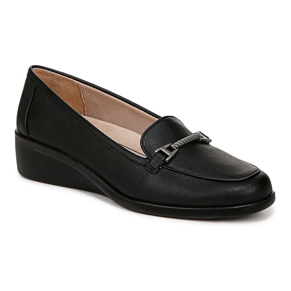 LifeЖенские слипоны Stride Jovial Bit LifeStride, цвет Black Faux