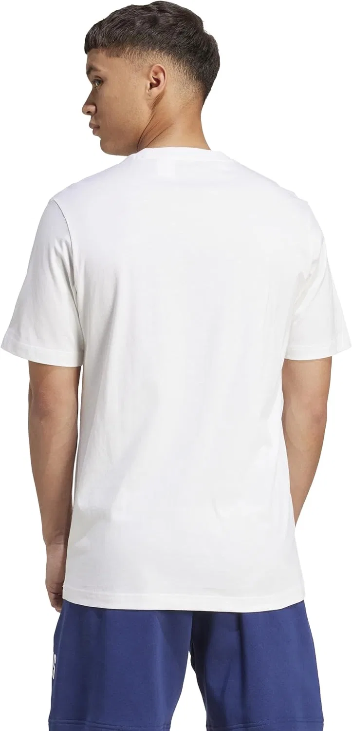 Футболка с принтом adidas White/Lineage — фото 2