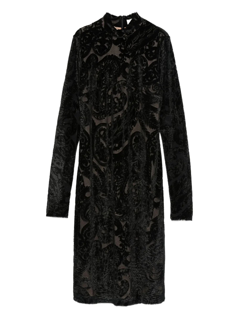 

Платье с узором пейсли ETRO, черный