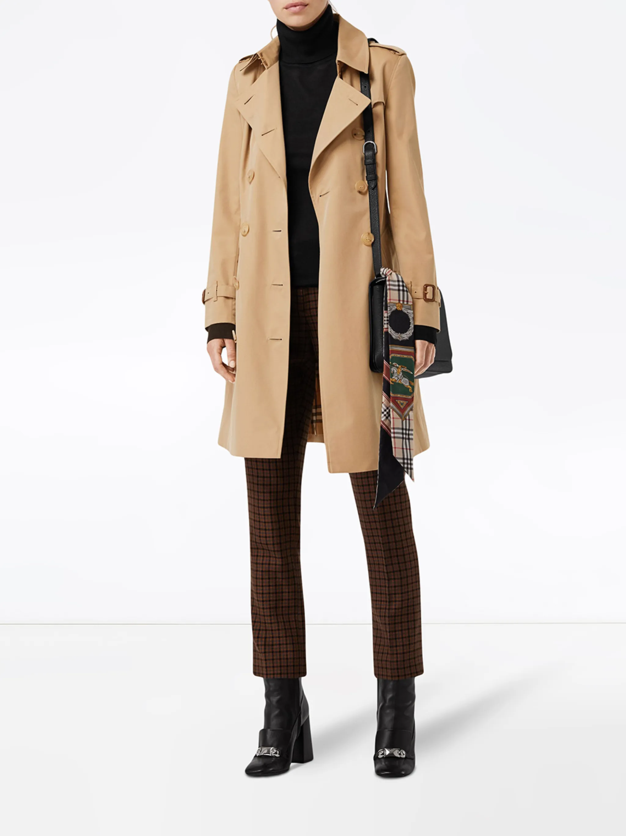 Тренч Burberry The Chelsea Heritage, верхняя одежда, нейтральный — фото 2