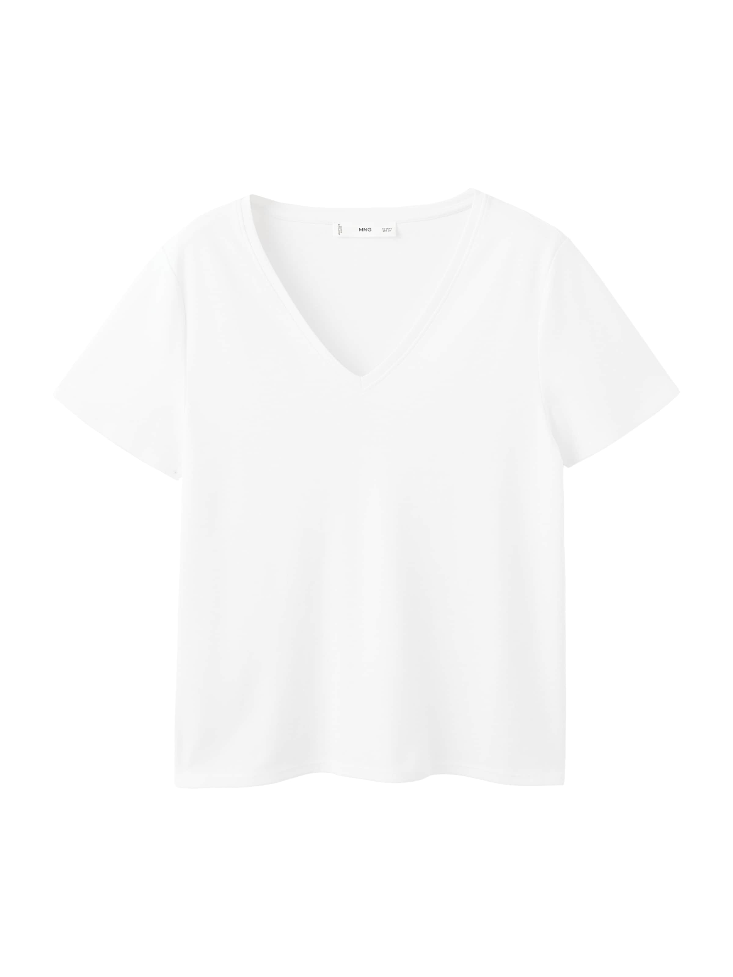 

MANGO Футболка 'RITAPI' в белом цвете