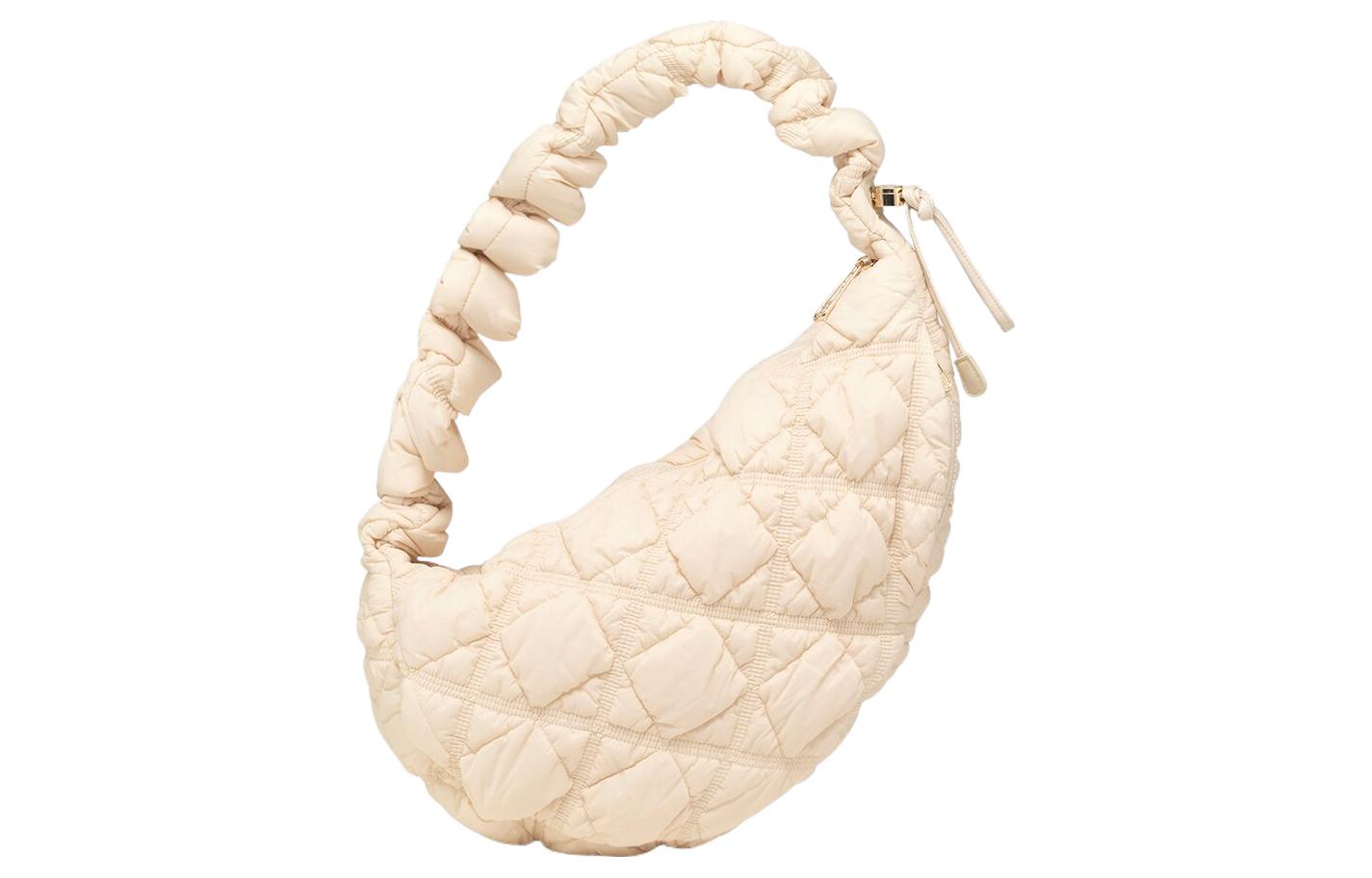 

CARLYN Сумка из нейлона, женская наплечная сумка обычного размера ivory