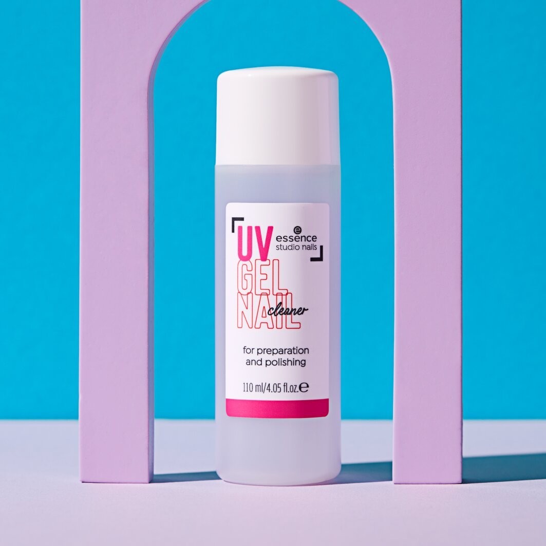 Жидкость для снятия лака studio nails uv gel nail cleaner Essence, объем 110 мл — фото 2