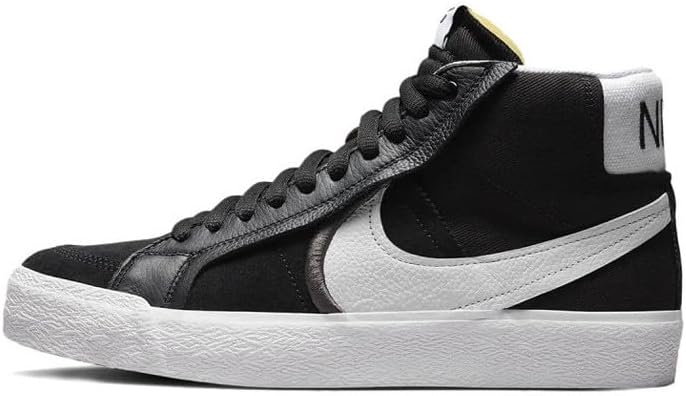 

Кроссовки Nike Unisex для взрослых Sb Zoom Blazer Mid, белый/черный